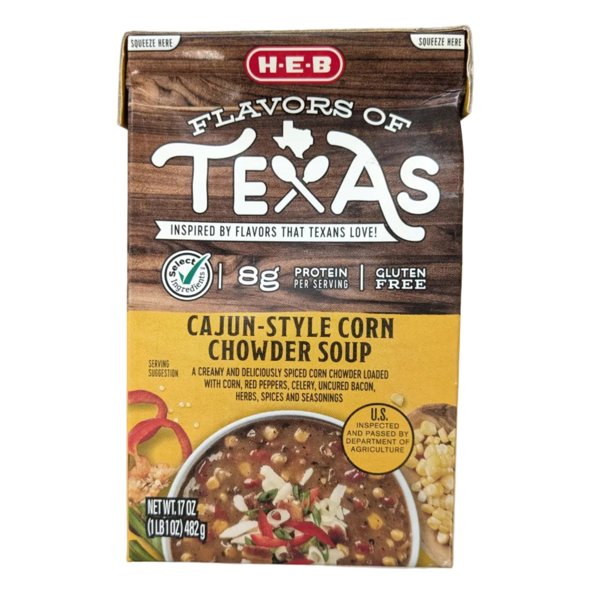 H-E-B | Flavors of Texas Cajun-Style Corn Chowder Soup