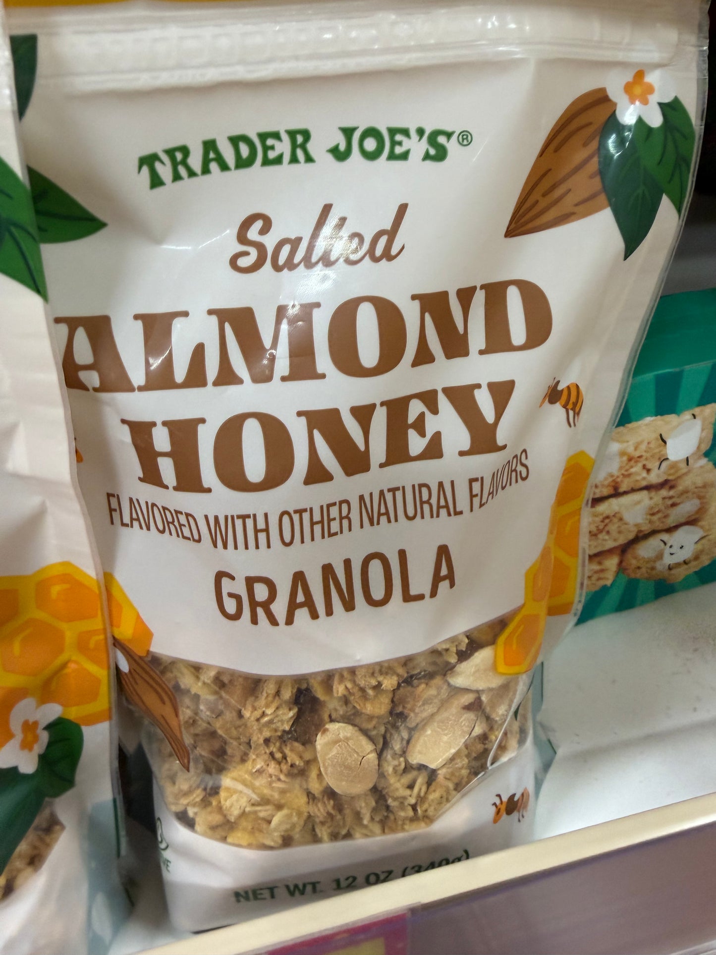 Salted Almond Honey Granola