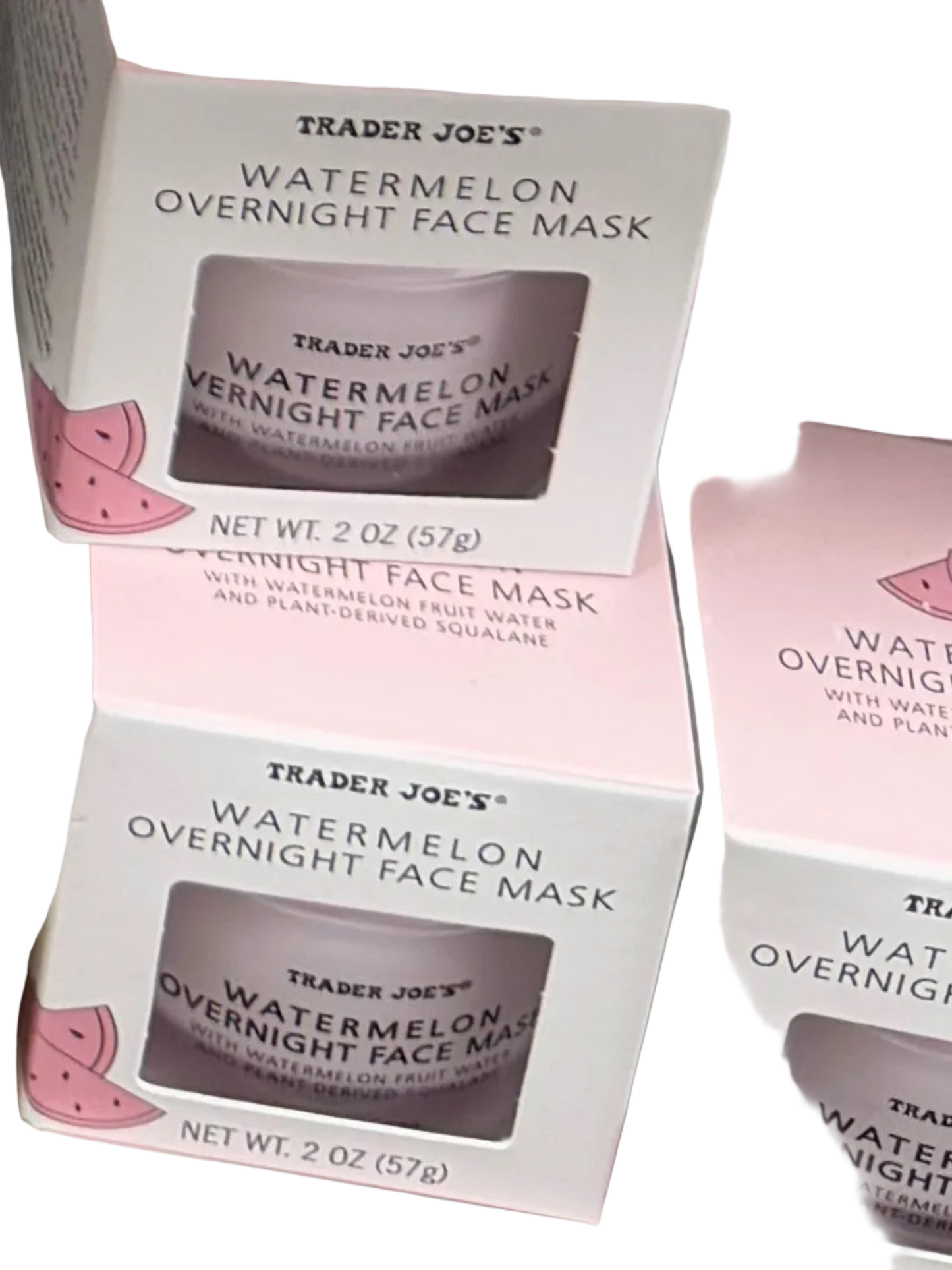 TRADER JOE'S•
NATERMELON
OVERNIGHT FACE MASK