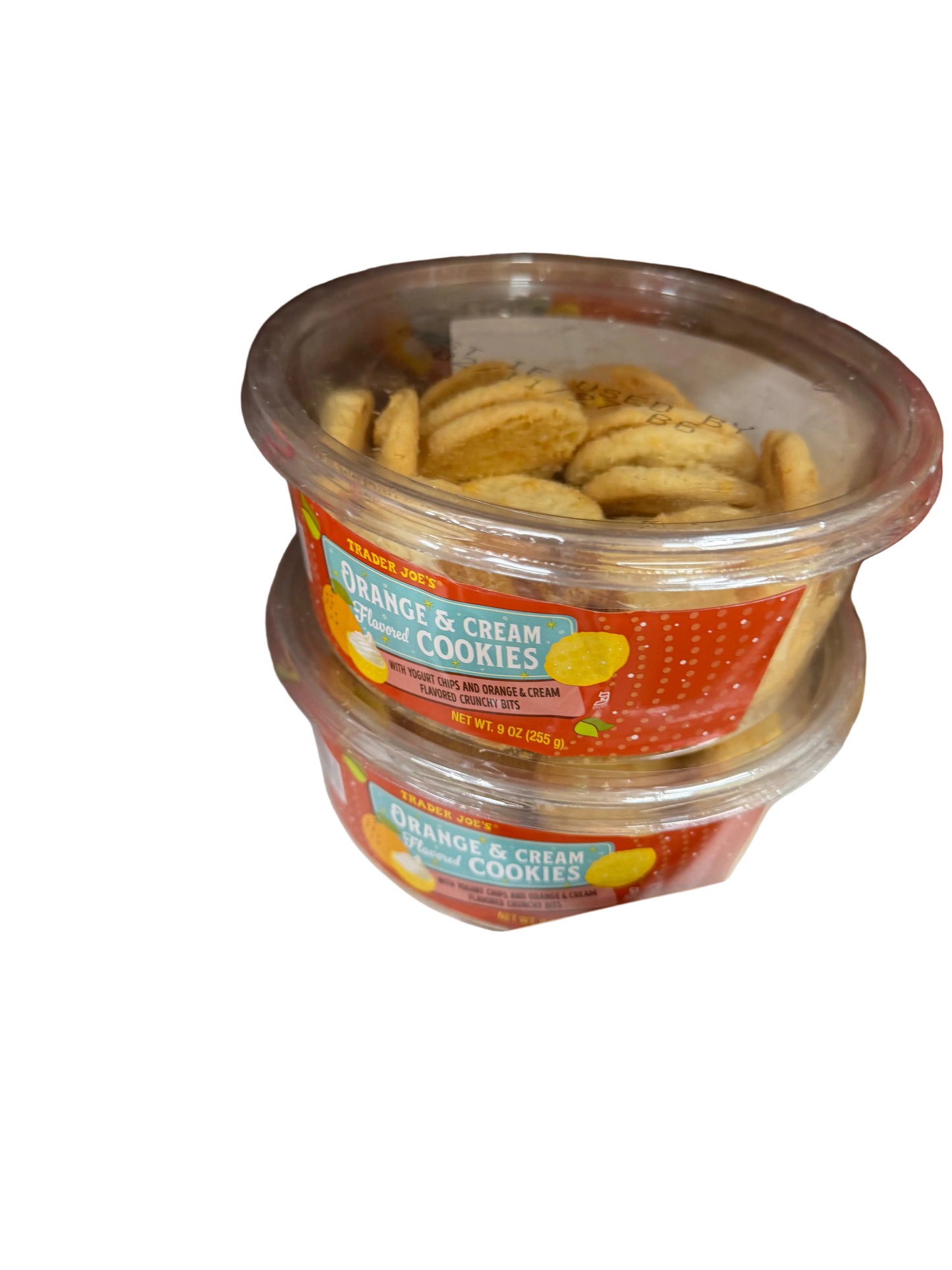 TRADER JOE'S®
ORANGE & CREAM
Flavored COOKIES