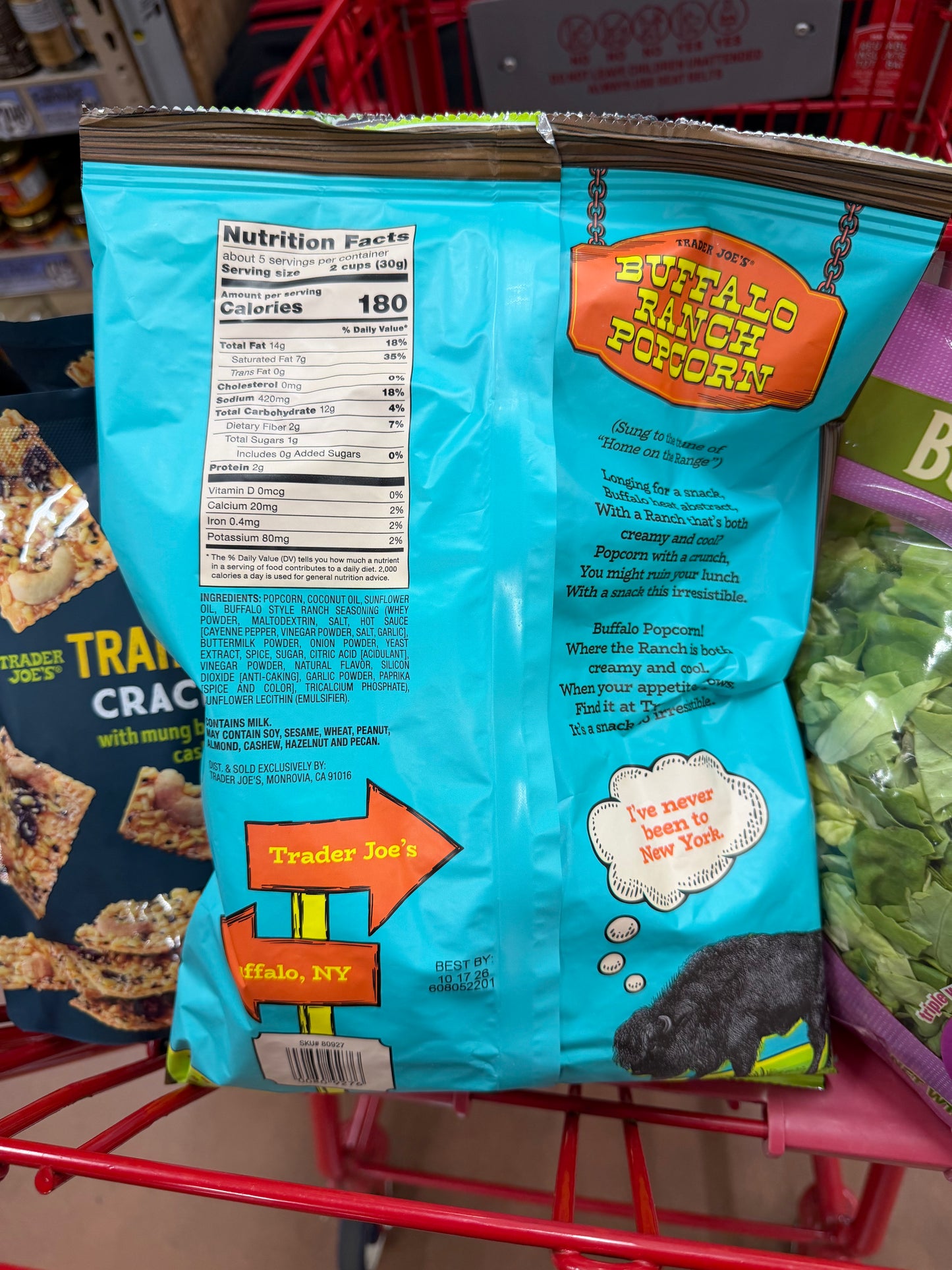 BUFFALO RANCH POPCORN