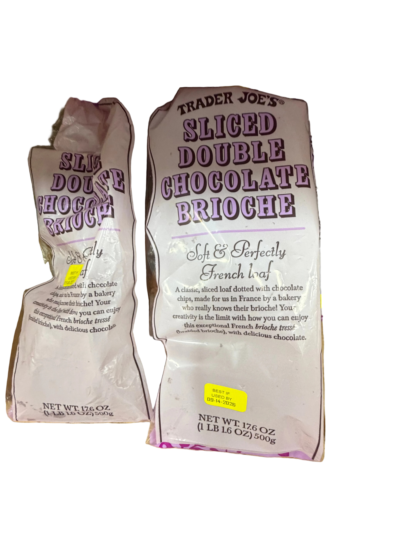 Trader Joe’s Sliced Double Chocolate Brioche