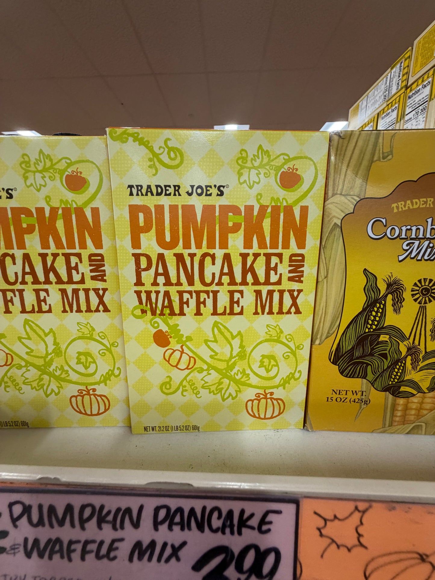 Trader Joe’s Pumpkin Pancake & Waffle Mix