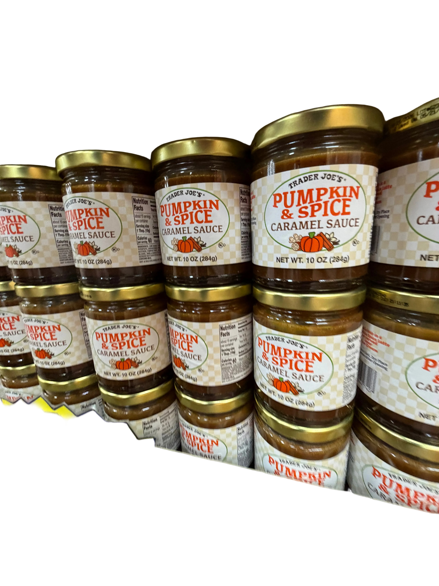 TRADER JOE’S PUMPKIN & SPICE CARAMEL SAUCE