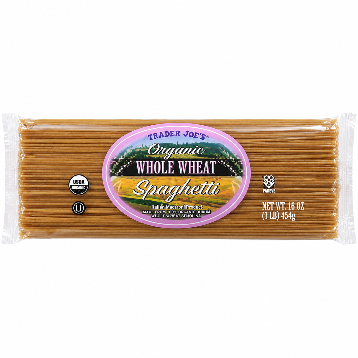Trader Joe's | Organic Whole Wheat Spaghetti 16 oz