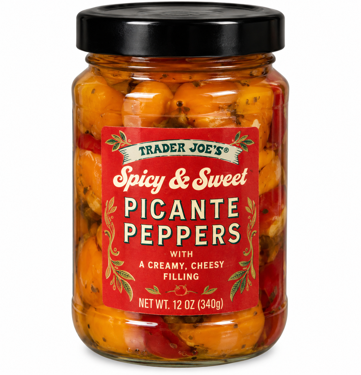 Trader Joe’s Spicy & Sweet Picante Peppers – 12 oz