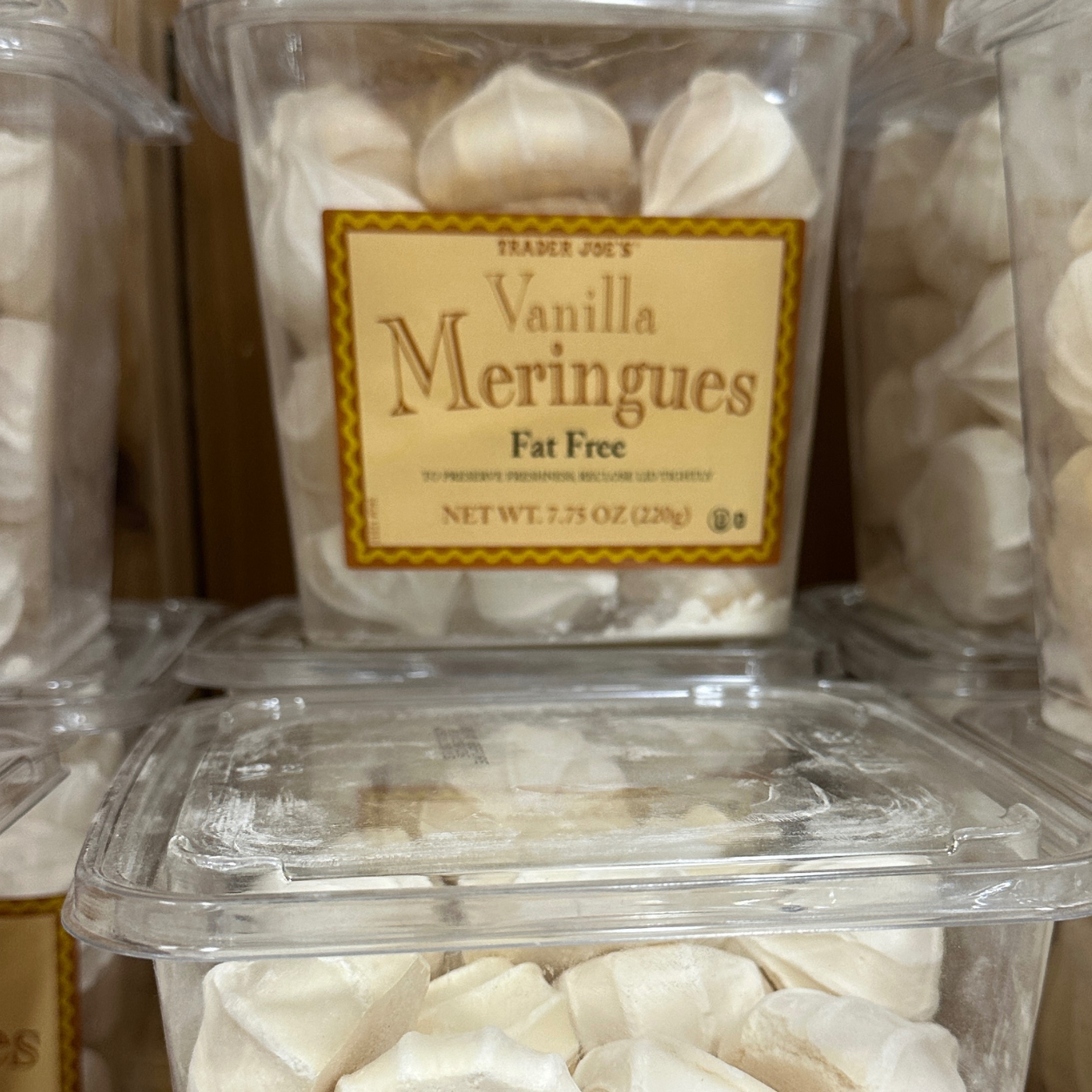Vanilla FAT FREE Meringues