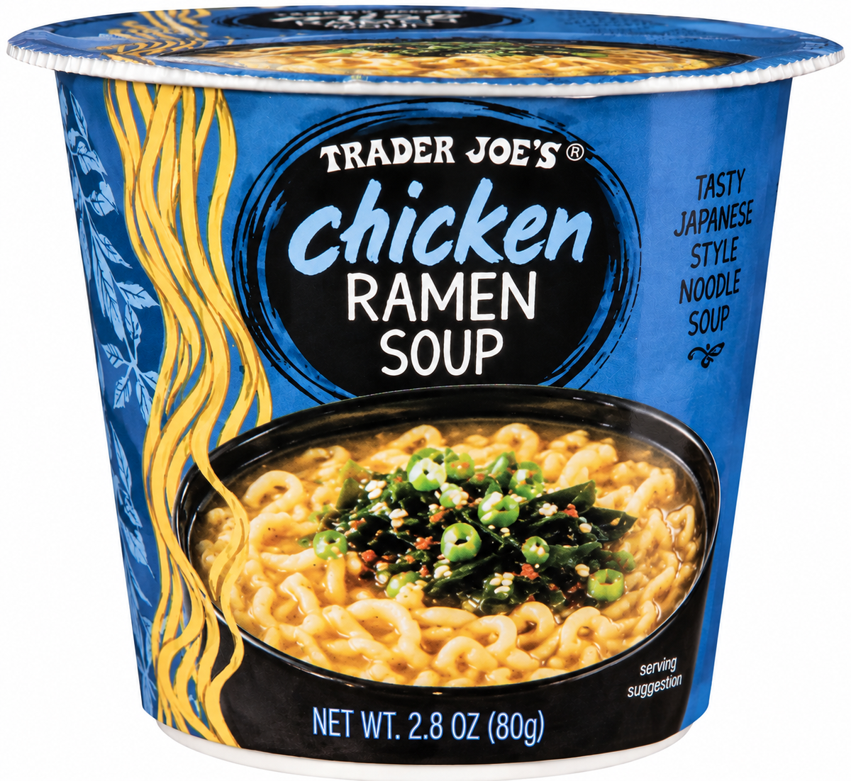 Trader Joe’s Chicken Ramen Soup – 2.8 oz (80g)