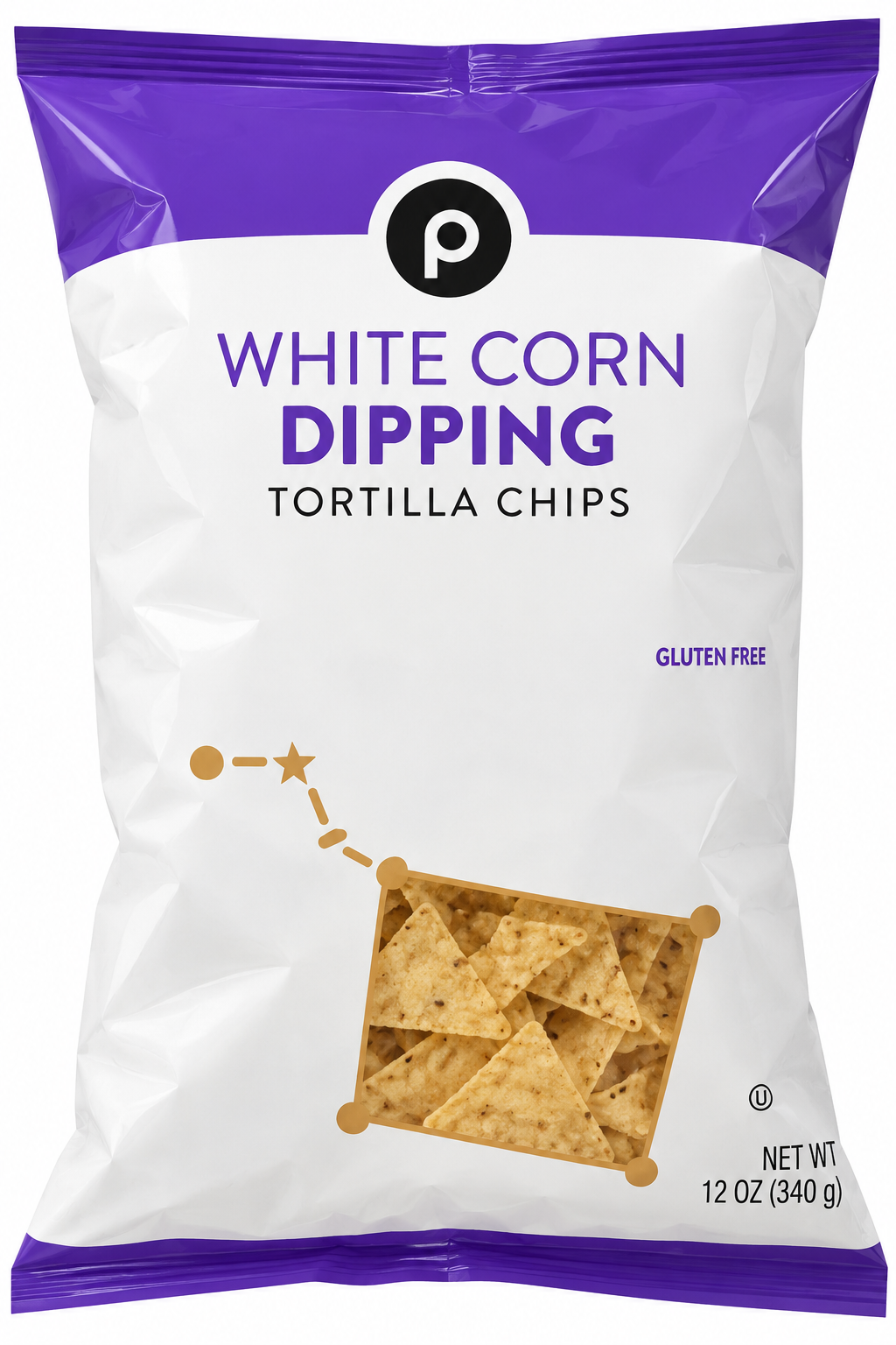 Publix White Corn Dipping Tortilla Chips – 12 oz
