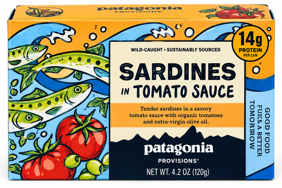 Patagonia Provisions Sardines in Tomato Sauce – 4.2 oz