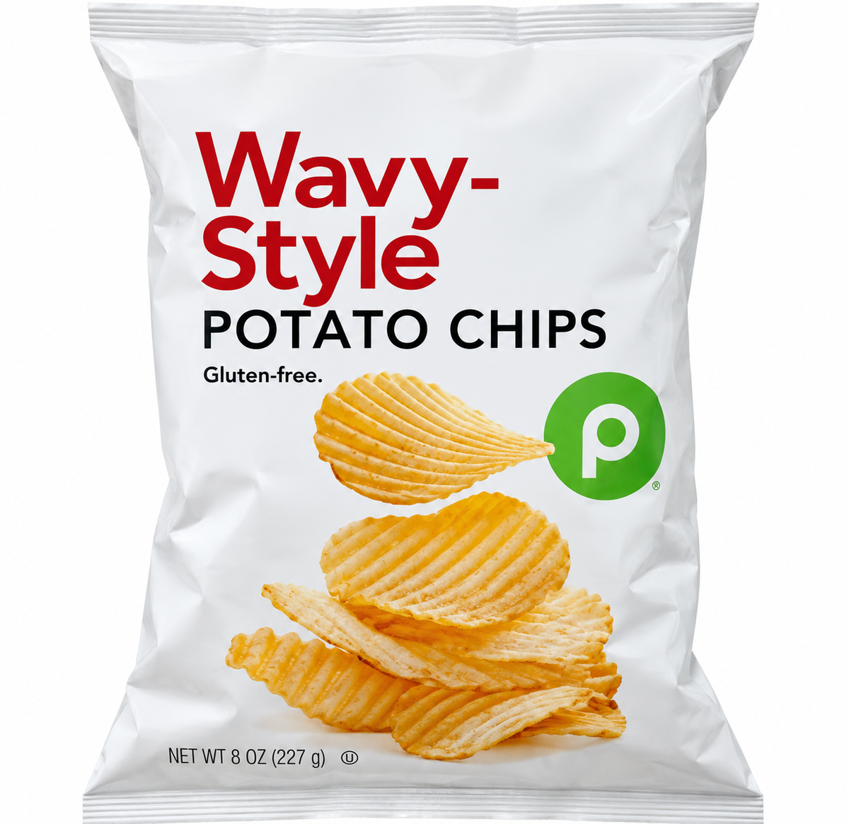 Publix Wavy-Style Potato Chips – 8 oz