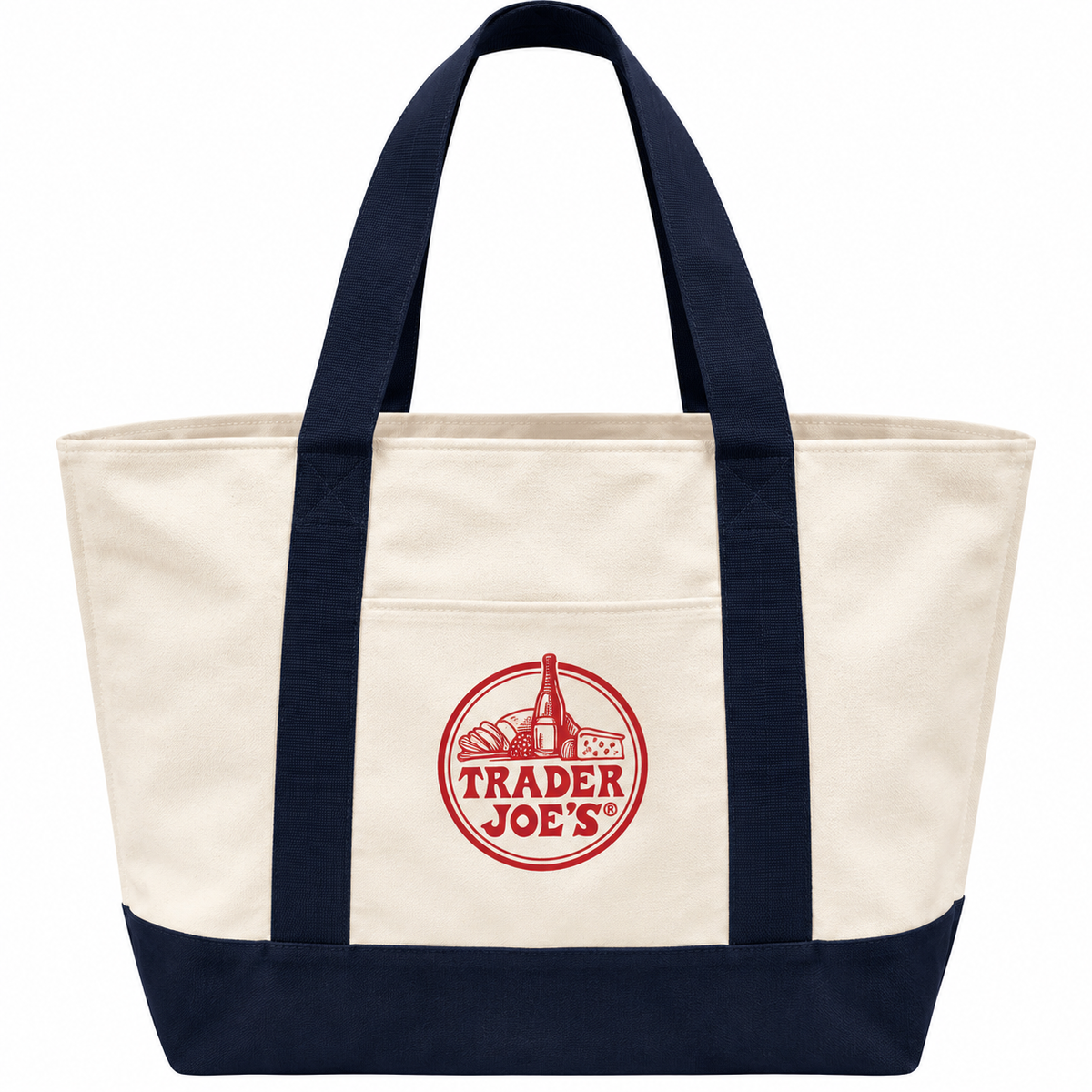 Trader Joe’s Canvas Reusable Tote Bag