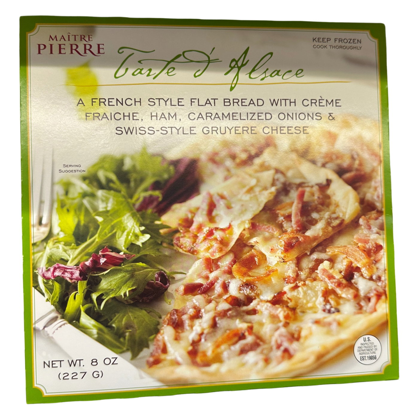 Tarte D’ Alsace Flat Bread
