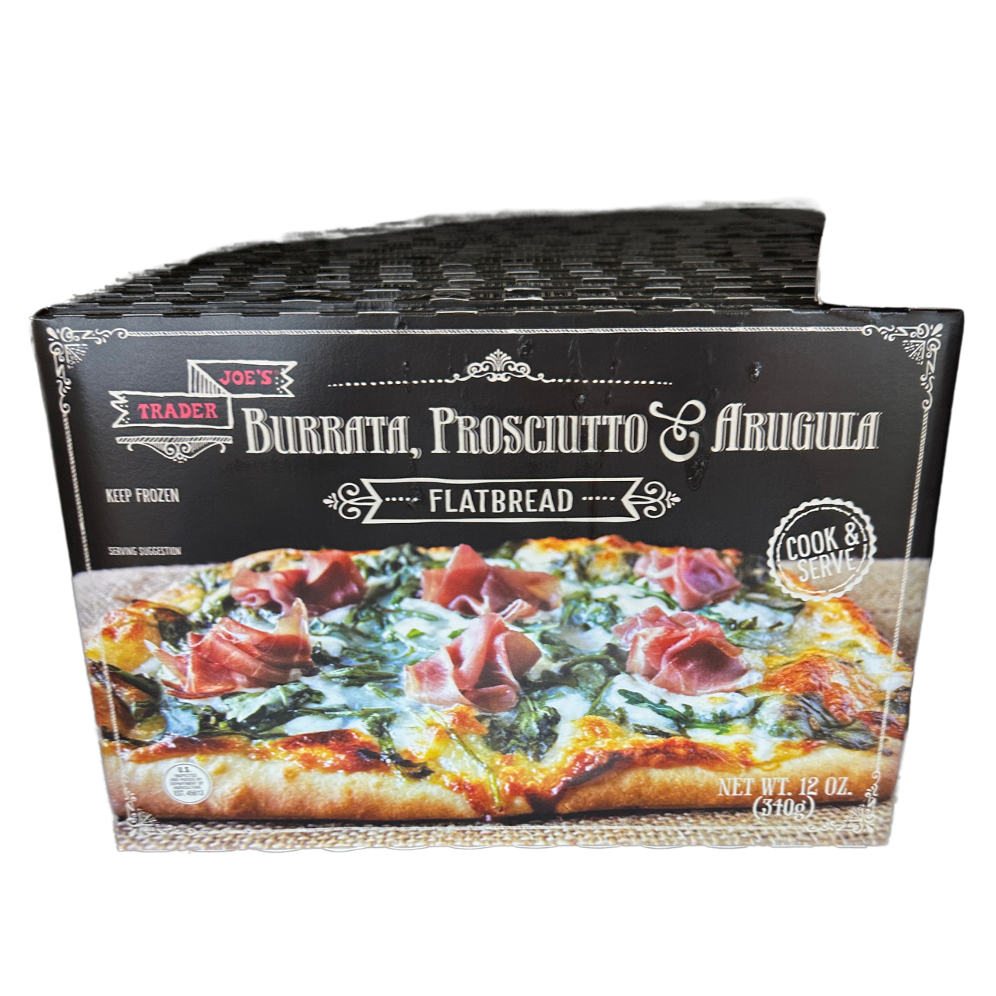 Burrata, Prosciutto & Arugula Flatbread