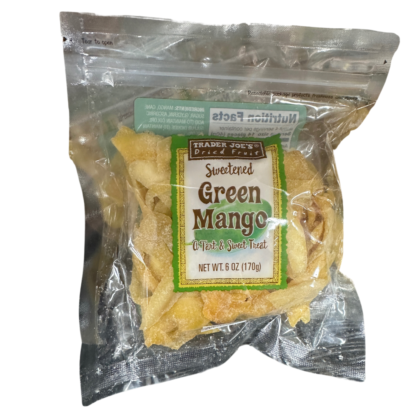 Dried Green Mango