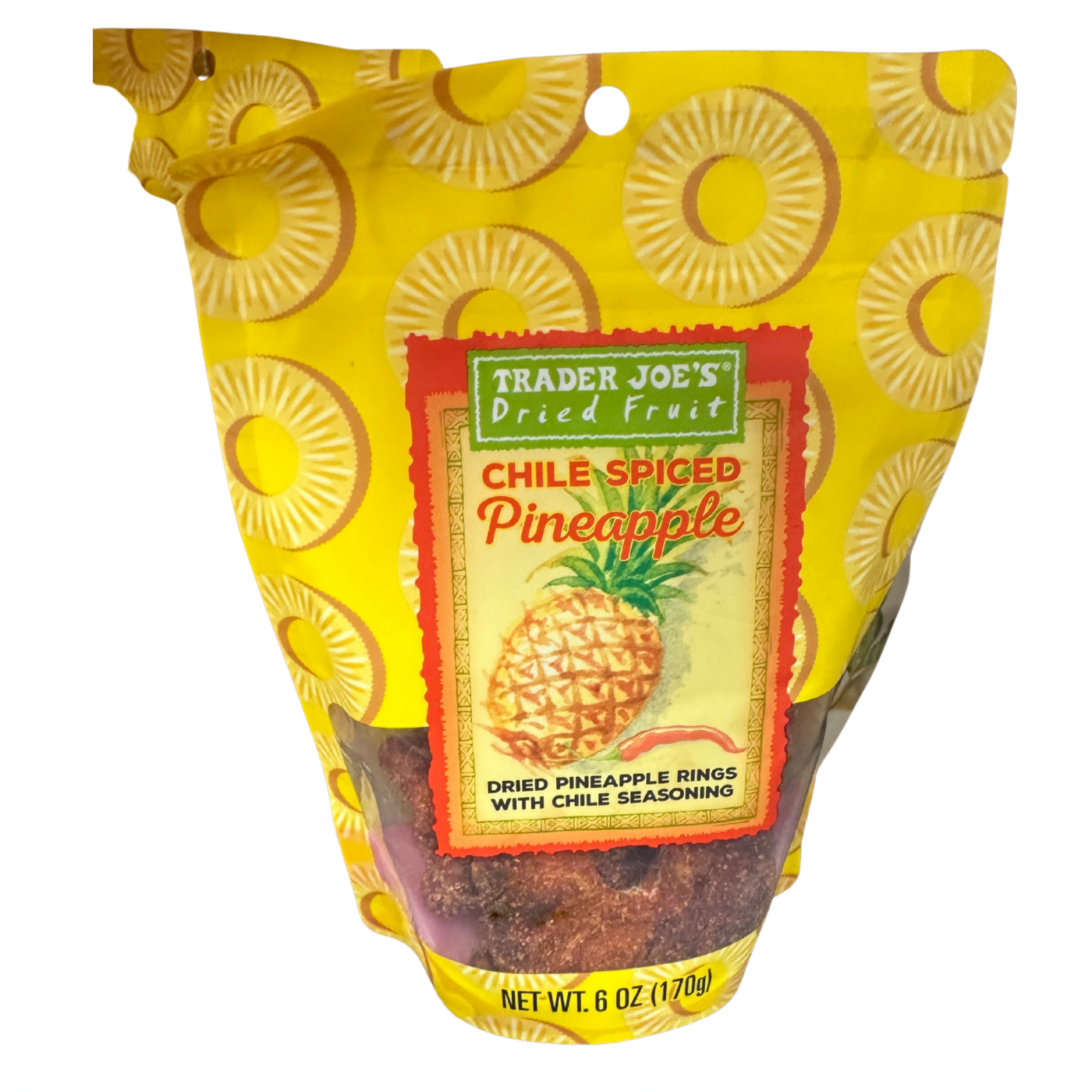 Chile Spiced Pineapple Dried