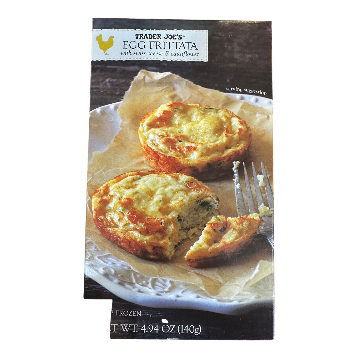 Egg Frittata with Swiss Cheese & Cauliflower