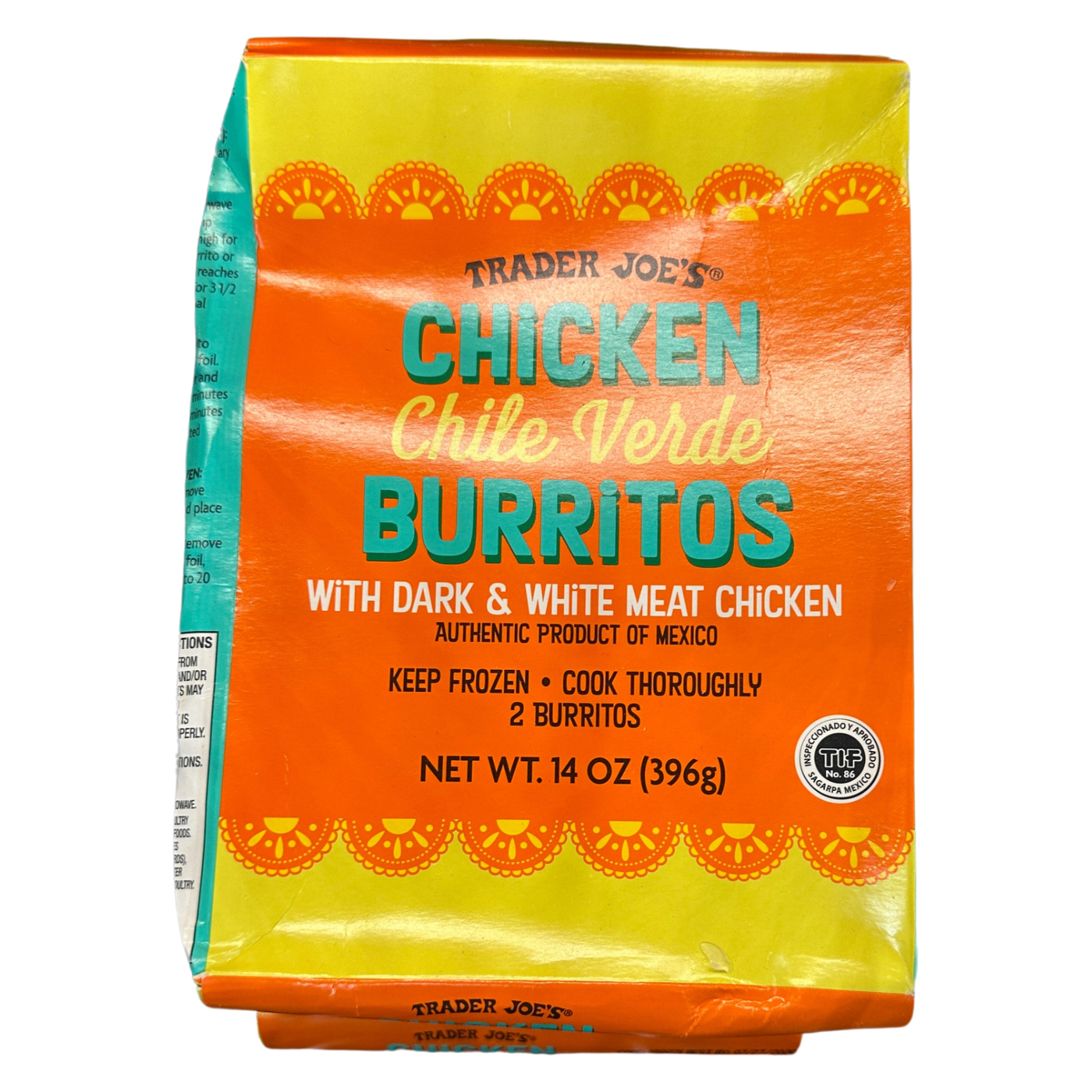 Chicken Verde Burritos