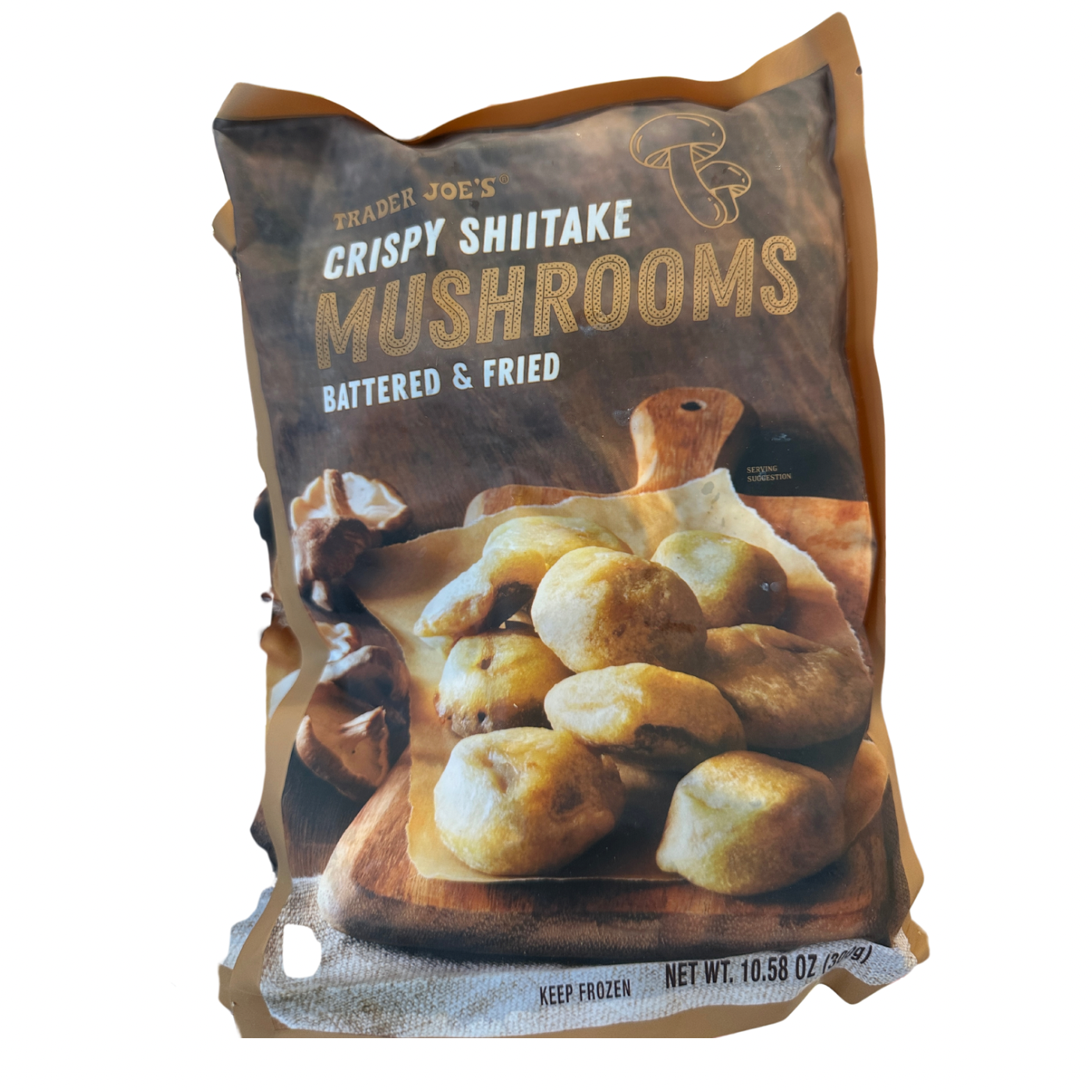 Crispy Shiitake Mushrooms