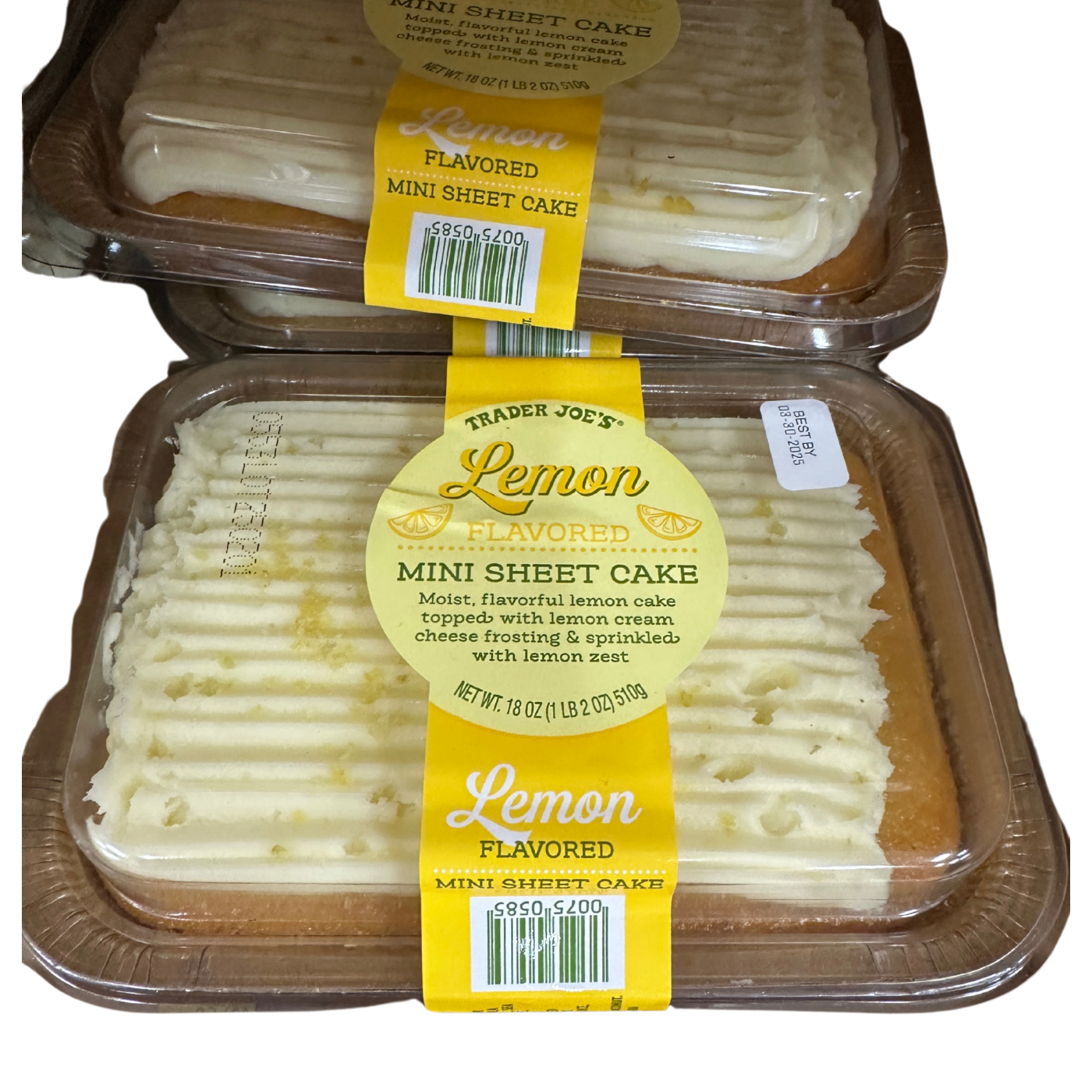 Lemon Flavored Sheet Cake