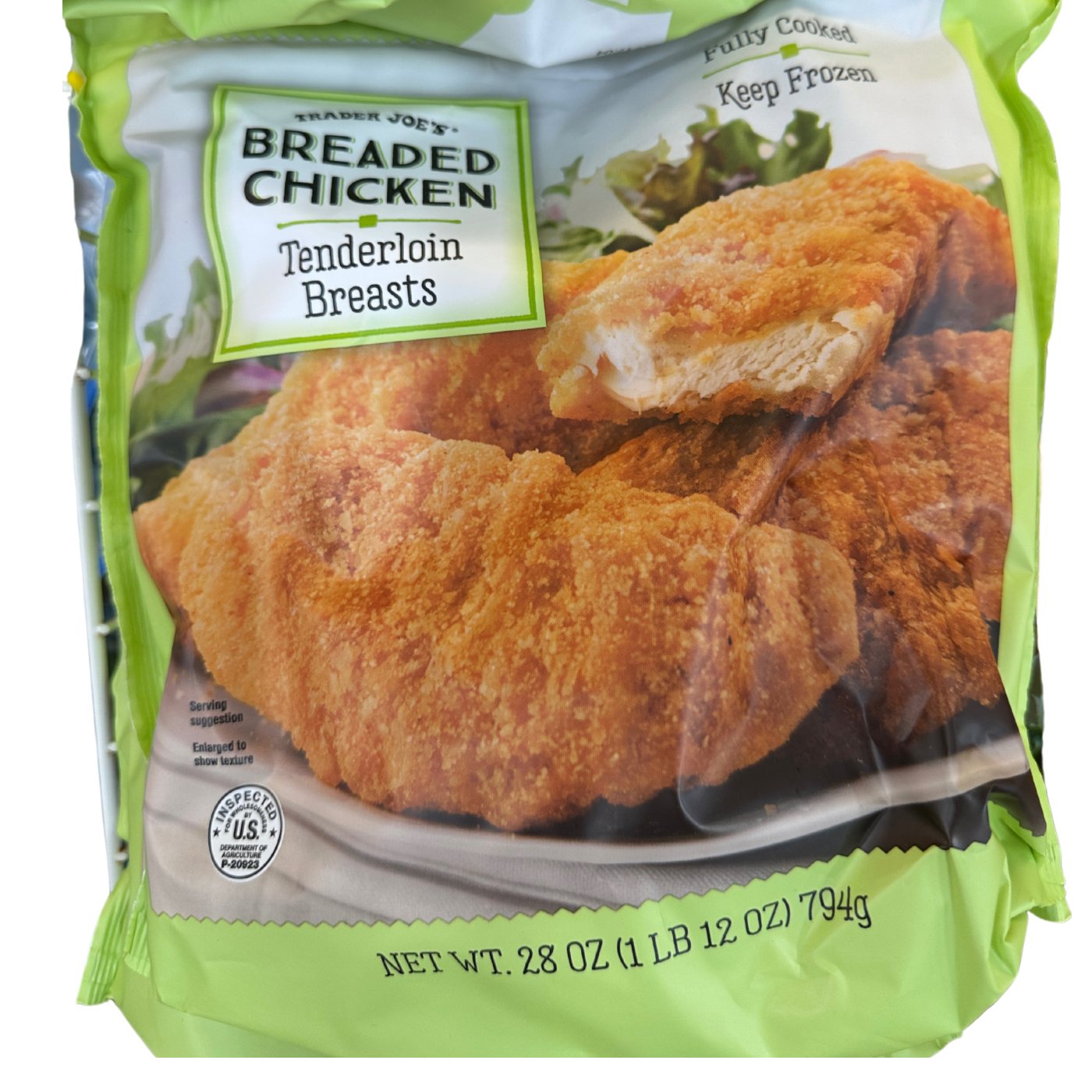 Breaded Chicken Tenderloin Breasts