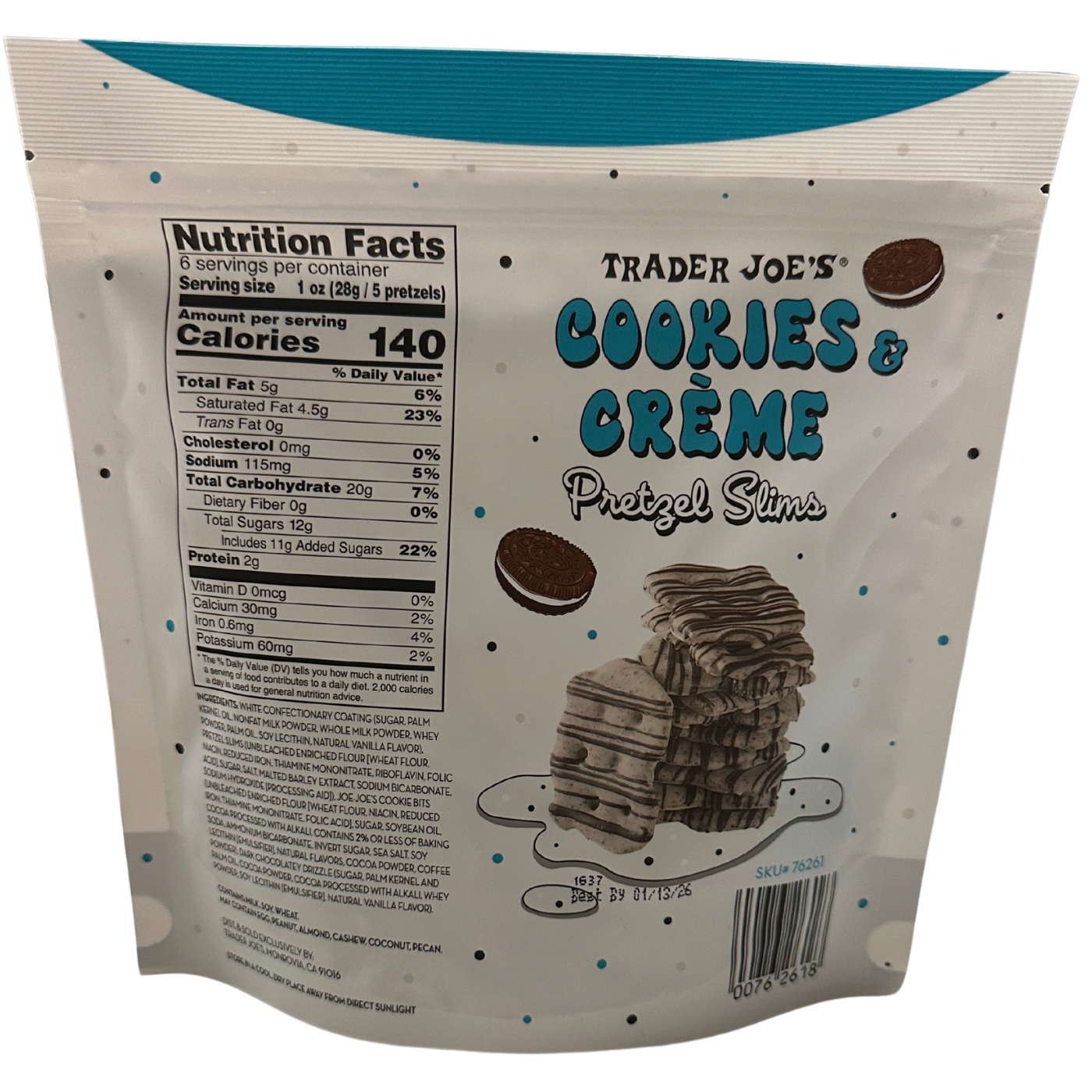 Cookies & Crème Pretzel Slims