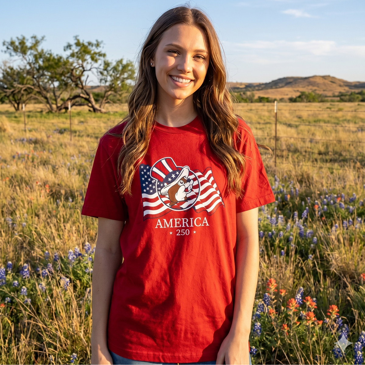 Buc-ee's | 4th of July Shirt - America 250 – 3 Month