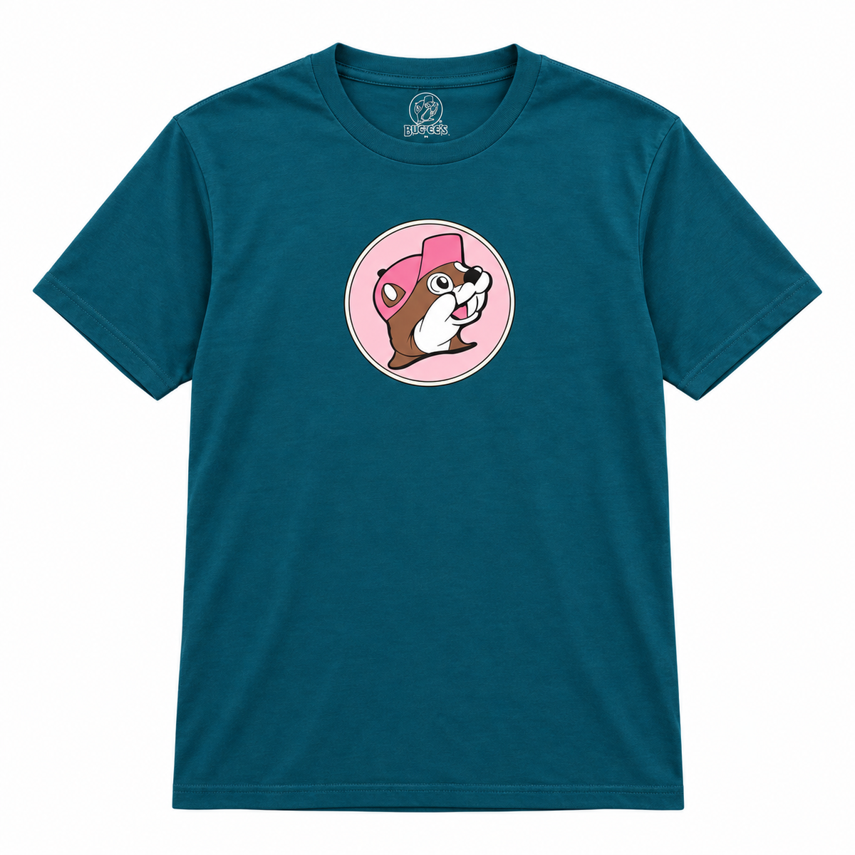 Buc-ee's | Forever Teal Horseshoe Adult Shirt – Small