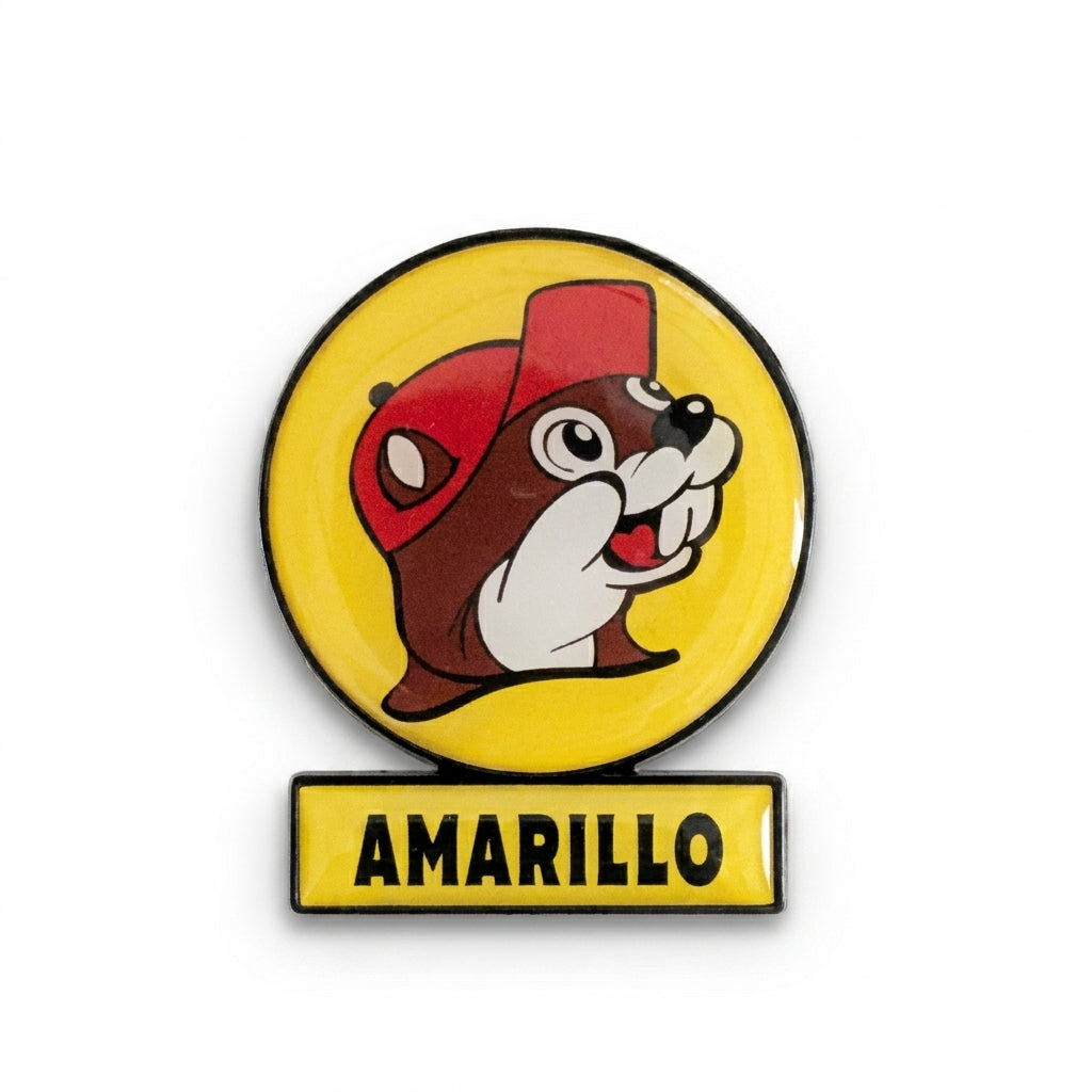 Buc-ee's | Amarillo Lollipop Sign Magnet