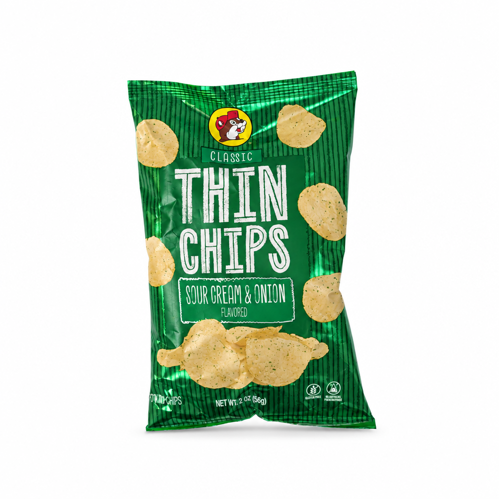 Buc-ee's | Classic Thin Chips - Sour Cream & Onion