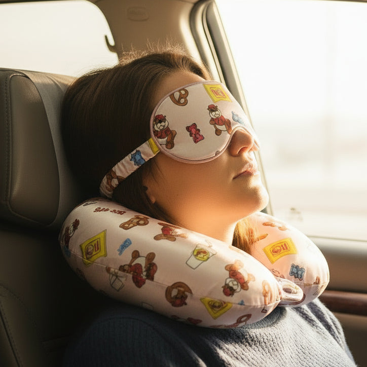 Buc-ee's | Snacks Eye Mask and Neck Pillow Set