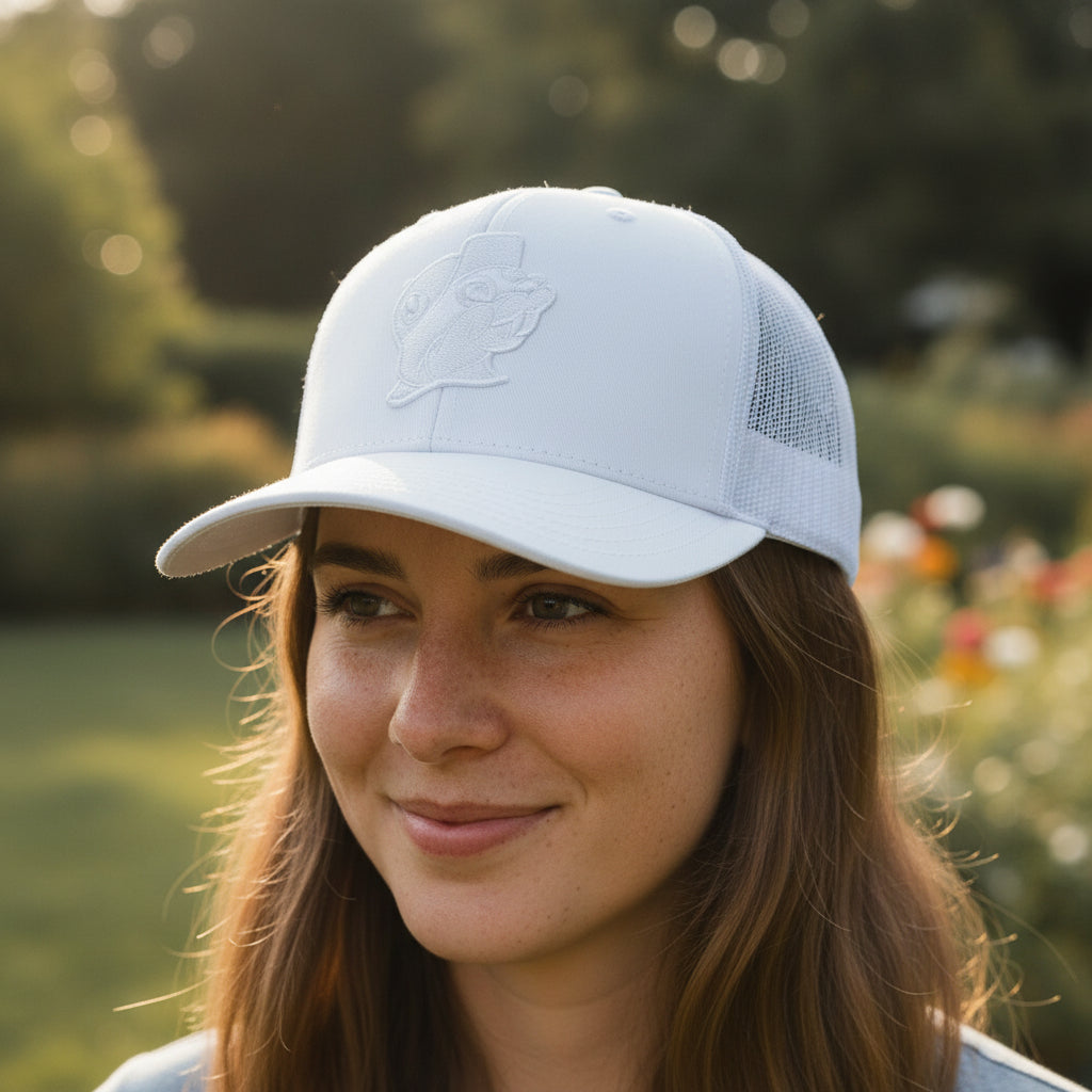 Buc-ee's | White Patch Trucker Hat