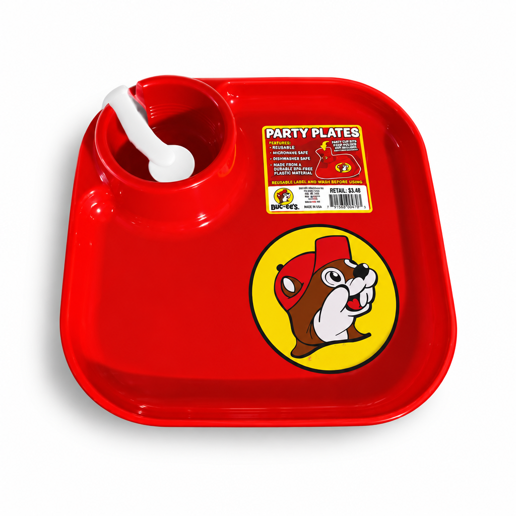Buc-ee's | Plastic Plate