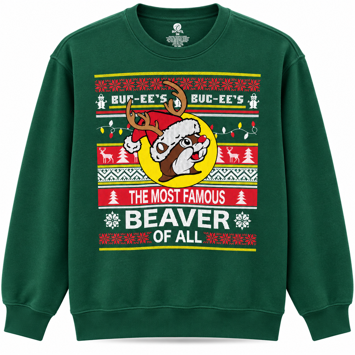 Buc-ee's | Christmas "Most Famous Beaver" Ugly Sweater