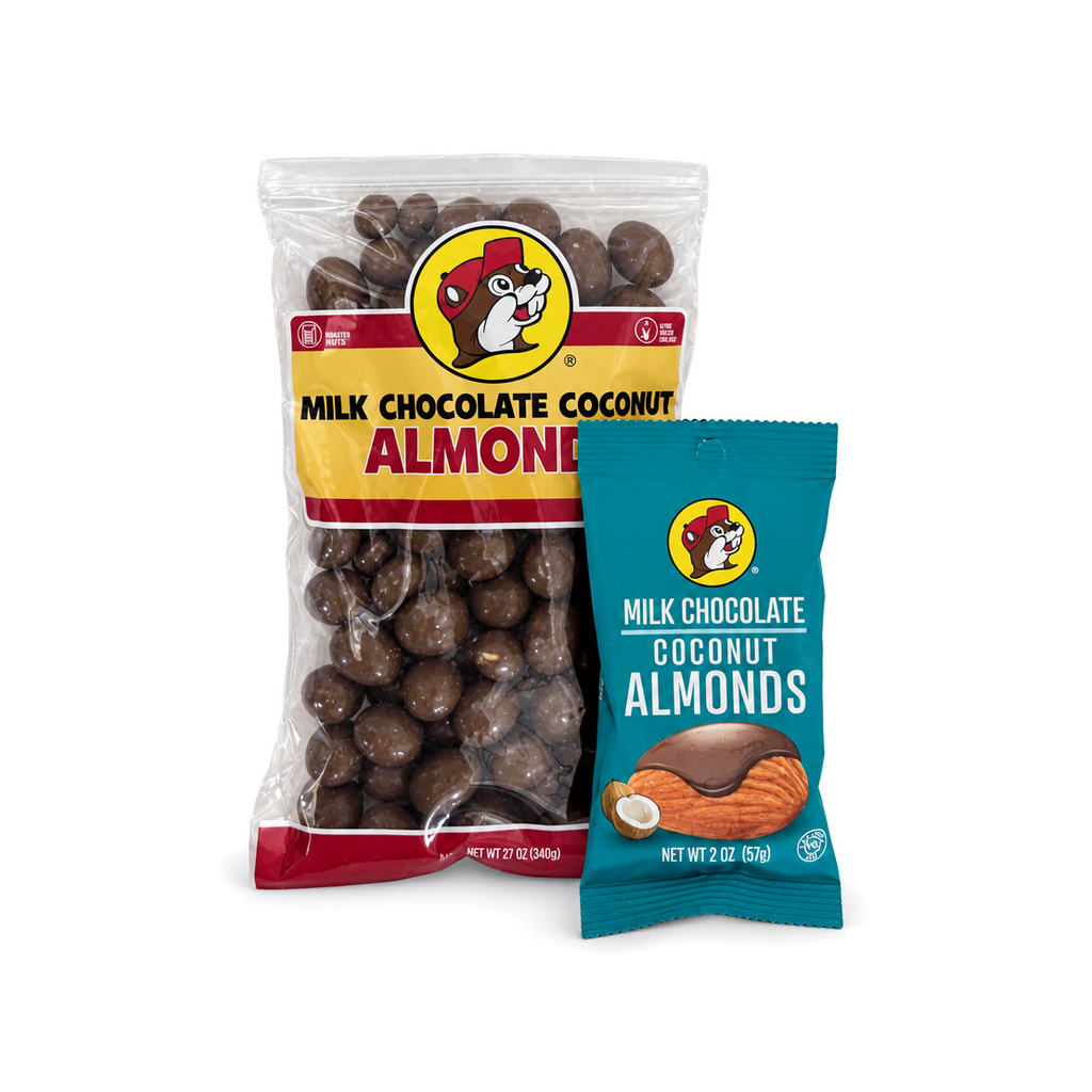 Buc-ee's | Milk Chocolate Coconut Almonds
