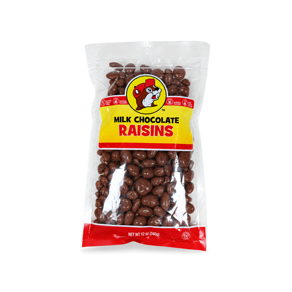 Buc-ee's | Milk Chocolate Raisins