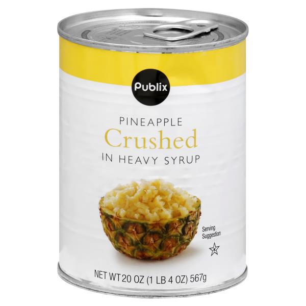 Publix | Pineapple Crushed In Heavy Syrup