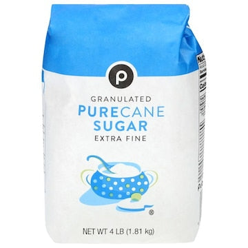 Publix | Sugar Pure Cane Extra Fine Granulated