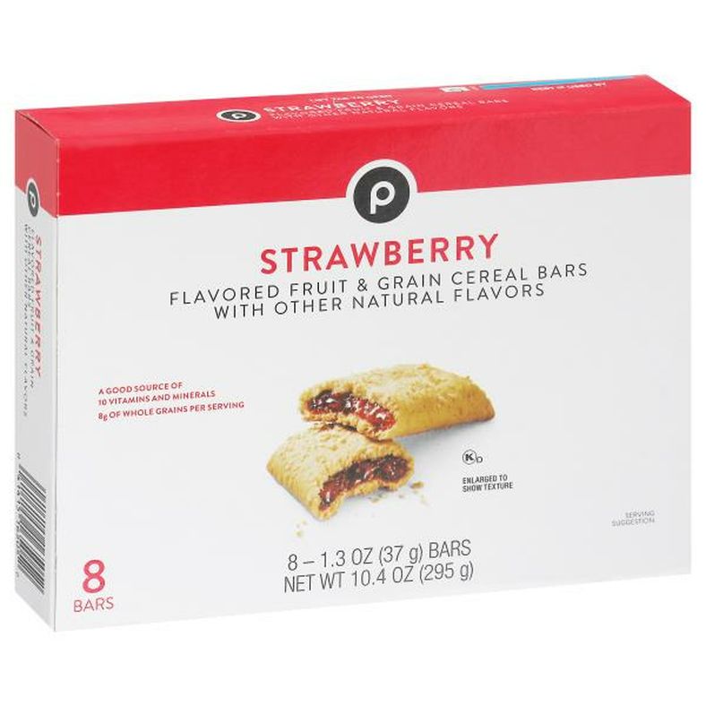 Publix | Fruit And Grain Bars Low Fat Strawberry