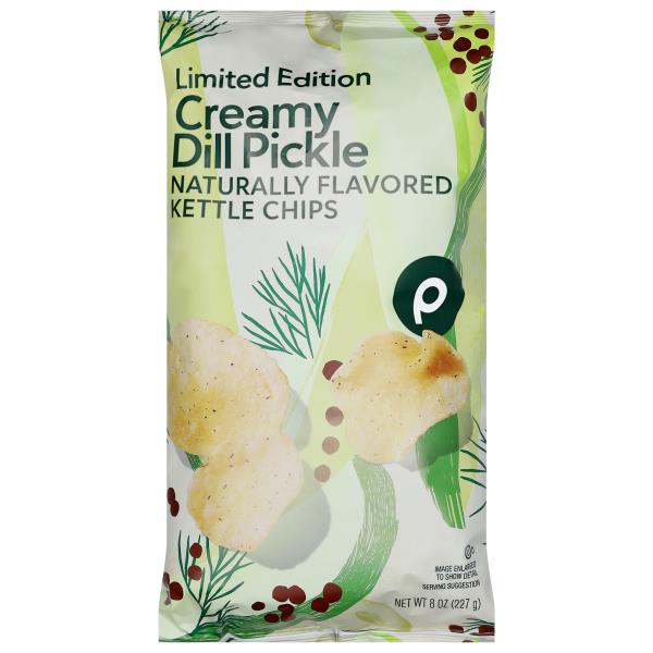 Publix | Creamy Dill Pickle Kettle Chips