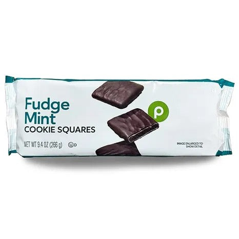 Publix | Cookie Squares, Fudge Mint