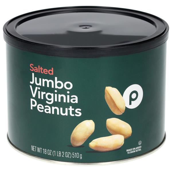 Publix | Salted Jumbo Virginia Peanuts