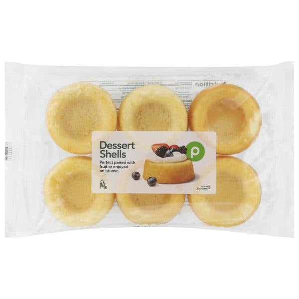 Publix Dessert Shells 6 Ct