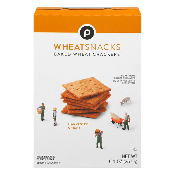 Publix | Wheat Snacks Baked Wheat Crackers