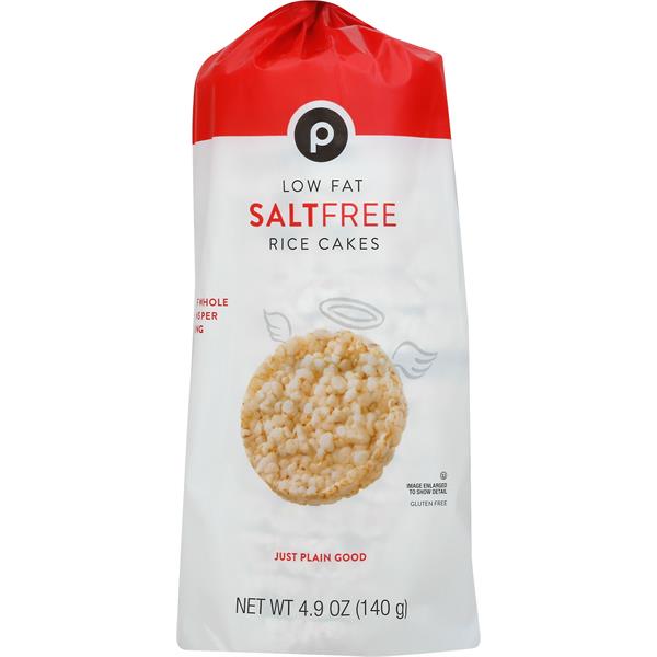 Publix | Rice Cakes, Low Fat, Salt Free