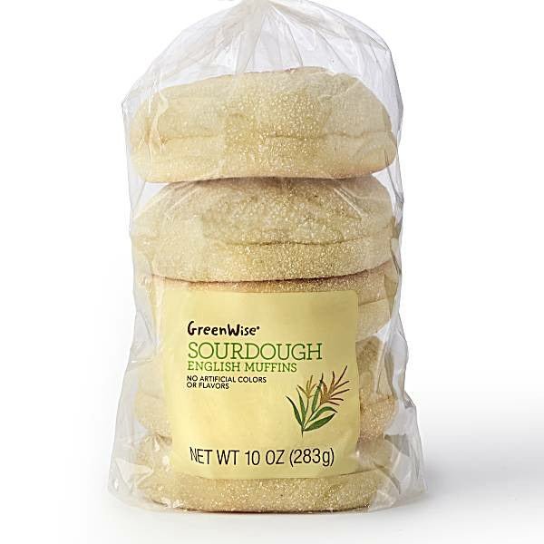 Publix | GreenWise English Muffins, Plain or Sourdough