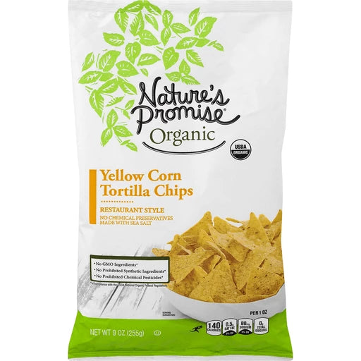 The Fresh Market | Organic Yellow Corn Tortilla Chips 16 oz