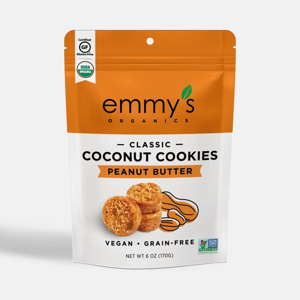 Emmy's Organics | Coconut Cookies Peanut Butter