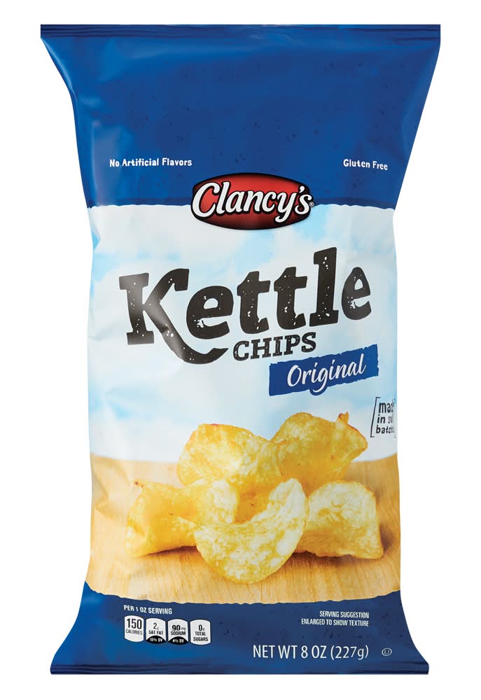 Aldi | Clancy's Original Kettle Chips - 8 oz
