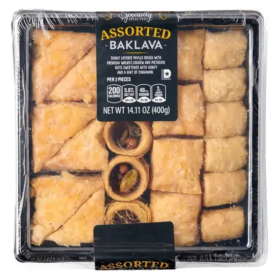 Aldi | Specially Selected Assorted Baklava - 14.1 oz